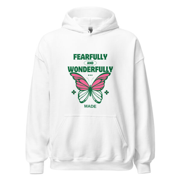 Fearfully And Wonderfully Made Hoodie (White)