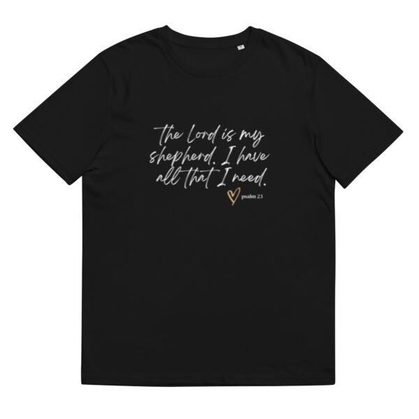 The Lord Is My Shepherd T-Shirt (Black)